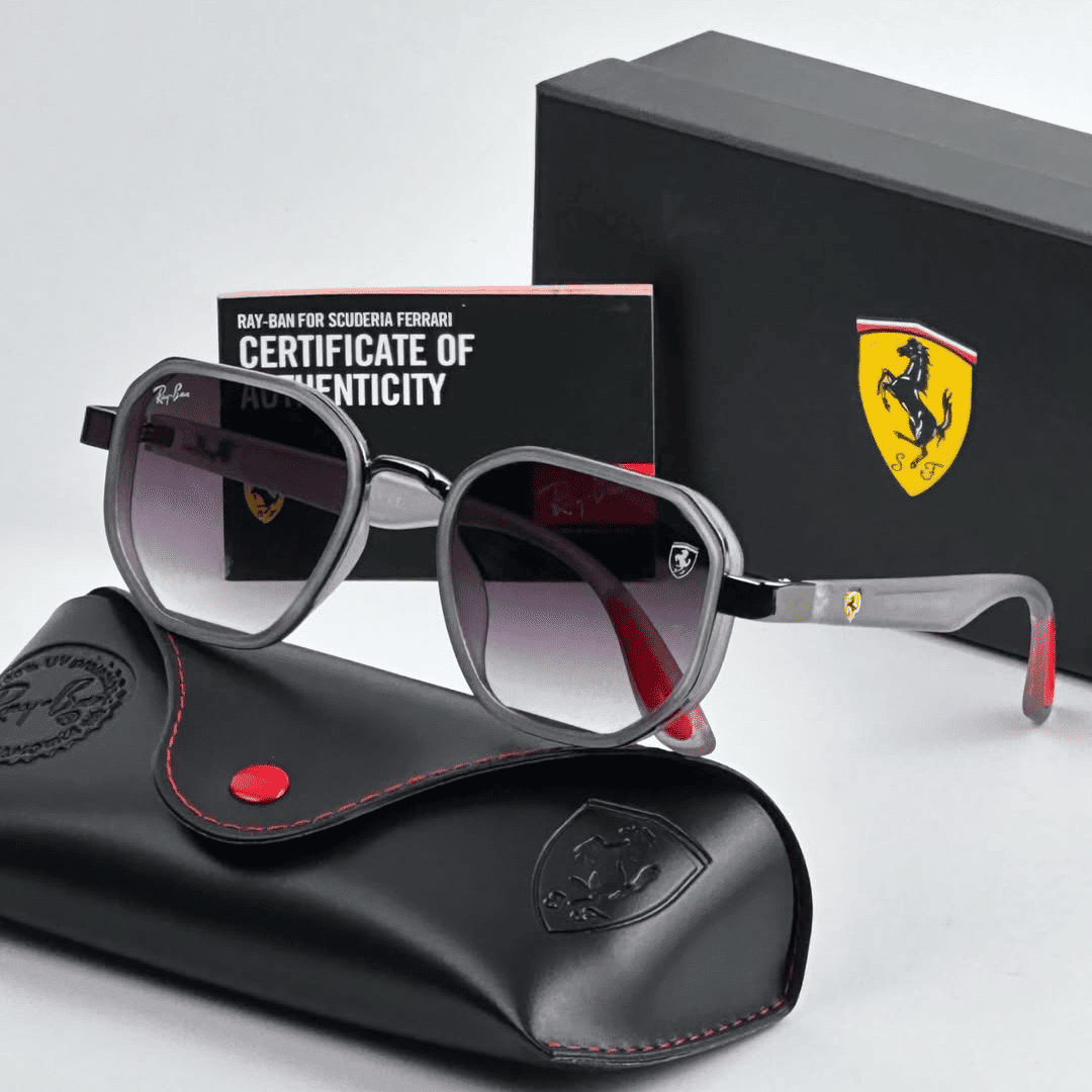 Óculos De Sol Ray-Ban Ferrari, ESCOLHA OUTRA COR DO RAYBAN FERRARI PELA METADE DO PREÇO E ganhe 1 carteira Anti-furto de Brinde Ultimas unidades da PROMOÇÃO ESPECIAL *MÊS DE FEVEREIRO*