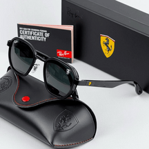 Óculos De Sol Ray-Ban Ferrari - COM 1 ANO DE GARANTIA - PROMOÇÃO ESQUENTA BLACK