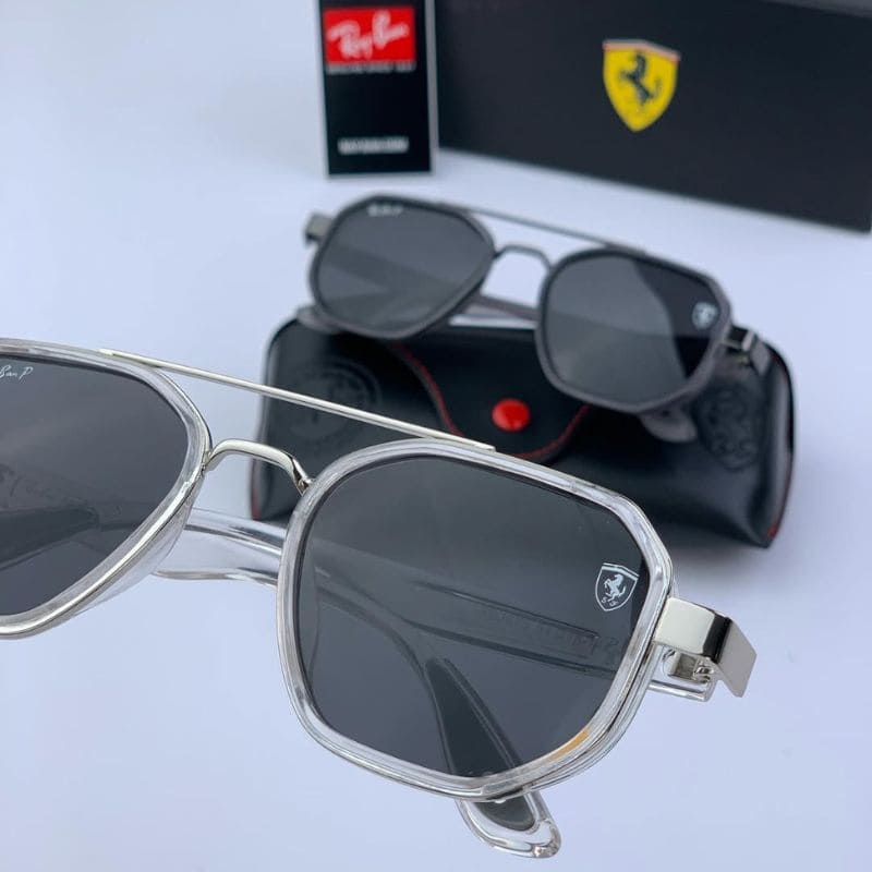 Óculos De Sol Rayban Ferrari Scuderia com 1 ano de garantia BLACK FRIDAY