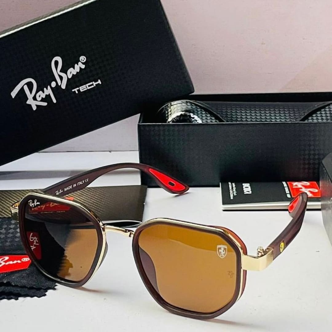 Óculos De Sol Ray-Ban Ferrari COM 1 ANO DE GARANTIA - Ultimas unidades